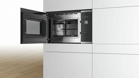 Встраиваемая микроволновая печь Bosch BEL554MS0 купить с доставкой по Москве и Московской области в интернет-магазине ТехноВегас