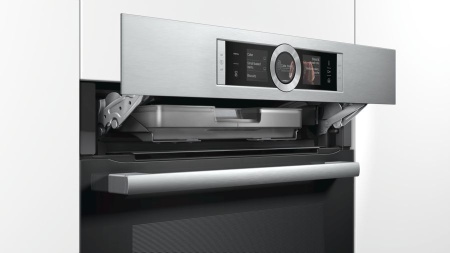 Духовой шкаф Bosch HSG 656XS1 нержавеющая сталь купить с доставкой по Москве и Московской области в интернет-магазине ТехноВегас