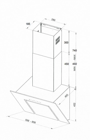 Вытяжка KUPPERSBERG f 660 w купить с доставкой по Москве и Московской области в интернет-магазине ТехноВегас