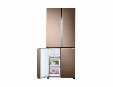 Холодильник Samsung RF50K5960DP бронзовый купить с доставкой по Москве и Московской области в интернет-магазине ТехноВегас