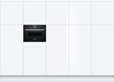 Компактный духовой шкаф с свч Bosch CMG633BB1 купить с доставкой по Москве и Московской области в интернет-магазине ТехноВегас