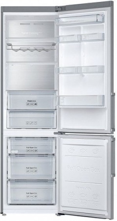 Холодильник Samsung RB37J5329SS нержавеющая сталь купить с доставкой по Москве и Московской области в интернет-магазине ТехноВегас