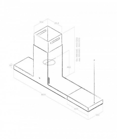 Вытяжка ELICA HAIKU ISLAND WH/A/180 купить с доставкой по Москве и Московской области в интернет-магазине ТехноВегас