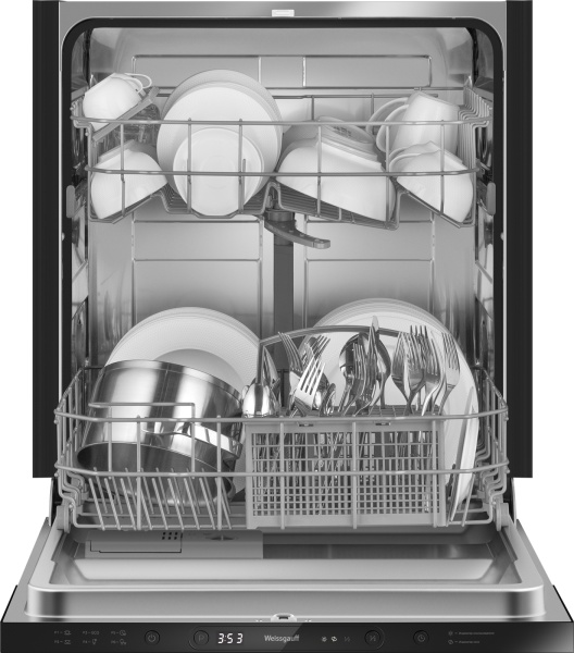 Посудомоечная машина WEISSGAUFF DW 6026 D Silver купить с доставкой по Москве и Московской области в интернет-магазине ТехноВегас