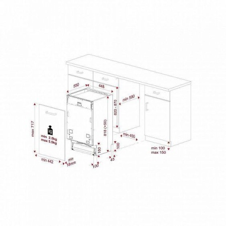 Посудомоечная машина TEKA DFI 44700 купить с доставкой по Москве и Московской области в интернет-магазине ТехноВегас