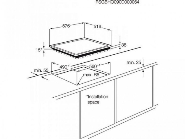 Поверхность AEG hk 654070 xb купить с доставкой по Москве и Московской области в интернет-магазине ТехноВегас