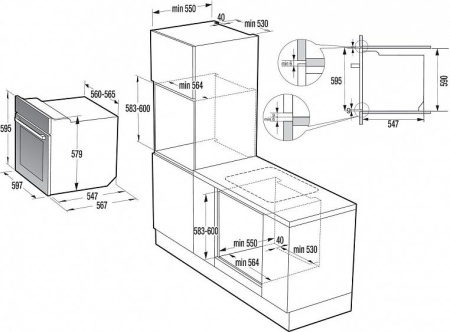 ДУХОВОЙ ШКАФ GORENJE BPS737E20XG купить с доставкой по Москве и Московской области в интернет-магазине ТехноВегас