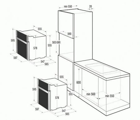 Духовой шкаф GORENJE bo 73 clb купить с доставкой по Москве и Московской области в интернет-магазине ТехноВегас
