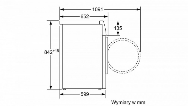 Сушильная машина SIEMENS WT 66B212