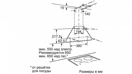 Вытяжка BOSCH DWW063462 купить с доставкой по Москве и Московской области в интернет-магазине ТехноВегас
