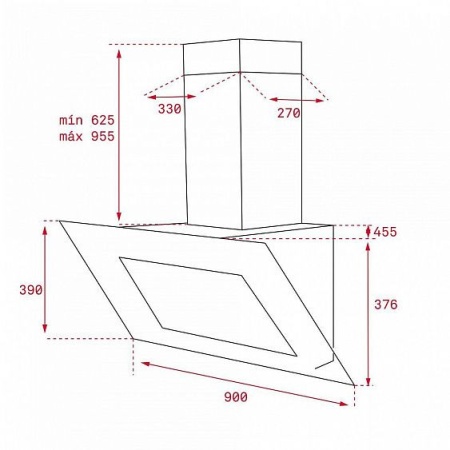 Вытяжка TEKA DLV 985 STONE GREY (112930004) купить с доставкой по Москве и Московской области в интернет-магазине ТехноВегас