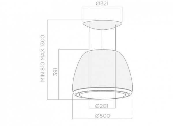 Вытяжка Elica EDITH ROCK/F/50 купить с доставкой по Москве и Московской области в интернет-магазине ТехноВегас