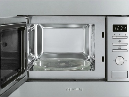 Микроволновая печь SMEG FMI017X купить с доставкой по Москве и Московской области в интернет-магазине ТехноВегас