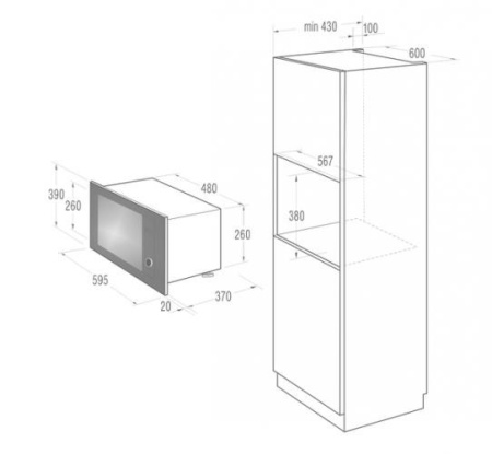 Микроволновая печь GORENJE BM6240SY2W купить с доставкой по Москве и Московской области в интернет-магазине ТехноВегас