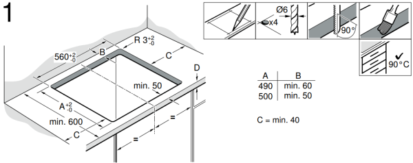 Варочная поверхность NEFF T36FD40W2 купить с доставкой по Москве и Московской области в интернет-магазине ТехноВегас