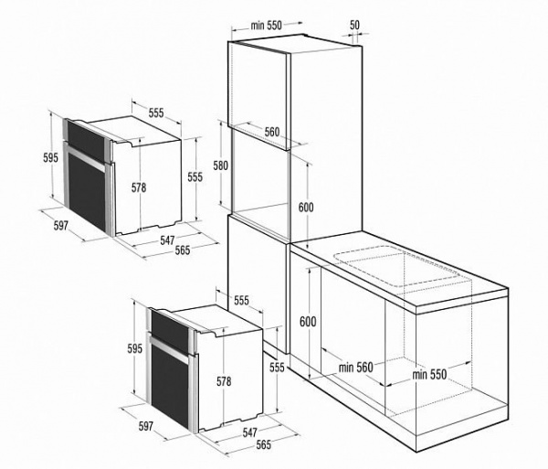 Духовой шкаф GORENJE BO 532 CLB
