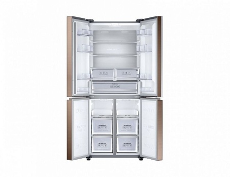 Холодильник Samsung RF50K5960DP бронзовый купить с доставкой по Москве и Московской области в интернет-магазине ТехноВегас