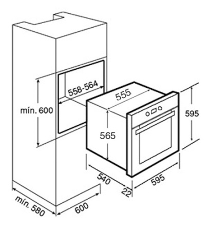 Духовой шкаф TEKA  hs615 stainless steel (41518510) купить с доставкой по Москве и Московской области в интернет-магазине ТехноВегас
