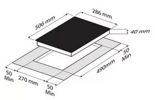 Поверхность ZIGMUND & SHTAIN CNS 302.30 BX купить с доставкой по Москве и Московской области в интернет-магазине ТехноВегас