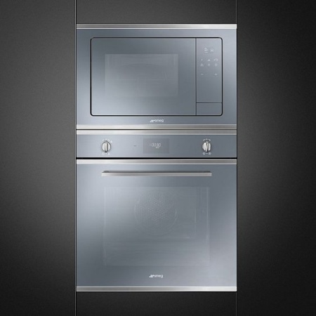 Встраиваемая микроволновая печь Smeg FMI420S купить с доставкой по Москве и Московской области в интернет-магазине ТехноВегас