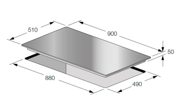 Варочная панель FULGOR FSH 905 ID TS BK купить с доставкой по Москве и Московской области в интернет-магазине ТехноВегас