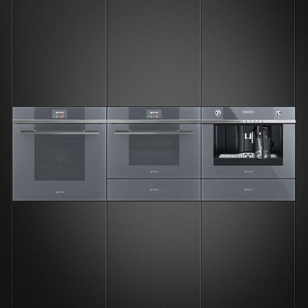 Духовой шкаф электрический компактный SMEG SF4104VCS купить с доставкой по Москве и Московской области в интернет-магазине ТехноВегас
