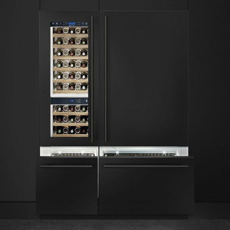 Холодильник SMEG RI96RSI купить с доставкой по Москве и Московской области в интернет-магазине ТехноВегас