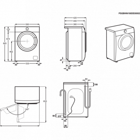 Стиральная машина Electrolux EW6S4R06BX купить с доставкой по Москве и Московской области в интернет-магазине ТехноВегас