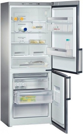 Холодильник Siemens KG56NA71 нержавеющая сталь купить с доставкой по Москве и Московской области в интернет-магазине ТехноВегас