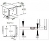 Винный шкаф DUNAVOX  built-in dx-24.56bsk(в) (петли слева) купить с доставкой по Москве и Московской области в интернет-магазине ТехноВегас