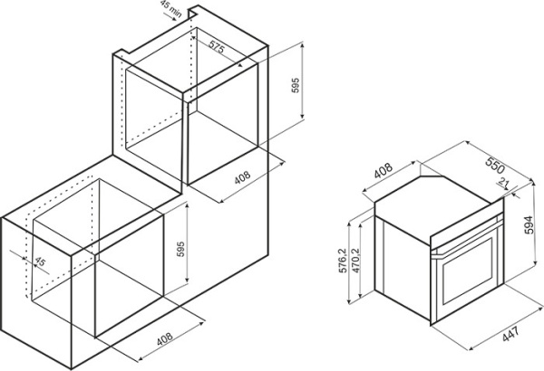 Электрический духовой шкаф EXITEQ EXO-102 купить с доставкой по Москве и Московской области в интернет-магазине ТехноВегас