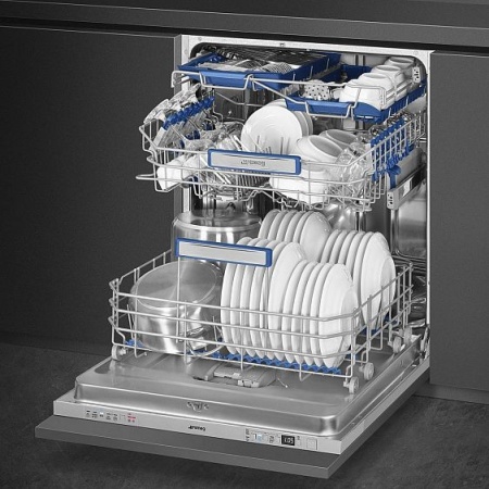Посудомоечная машина SMEG STL67339L купить с доставкой по Москве и Московской области в интернет-магазине ТехноВегас