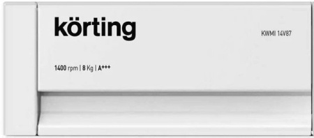 Стиральная машина Korting KWMI 14V87 купить с доставкой по Москве и Московской области в интернет-магазине ТехноВегас