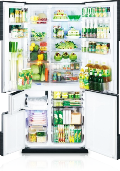 Холодильник Mitsubishi Electric MR-CXR46EN-BRW-R купить с доставкой по Москве и Московской области в интернет-магазине ТехноВегас