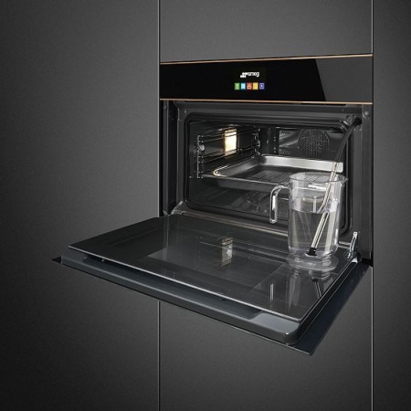 Духовой шкаф электрический компактный SMEG SF4604PVCNR1 купить с доставкой по Москве и Московской области в интернет-магазине ТехноВегас