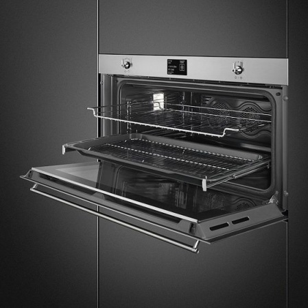 Духовой шкаф SMEG SFPR9395X купить с доставкой по Москве и Московской области в интернет-магазине ТехноВегас